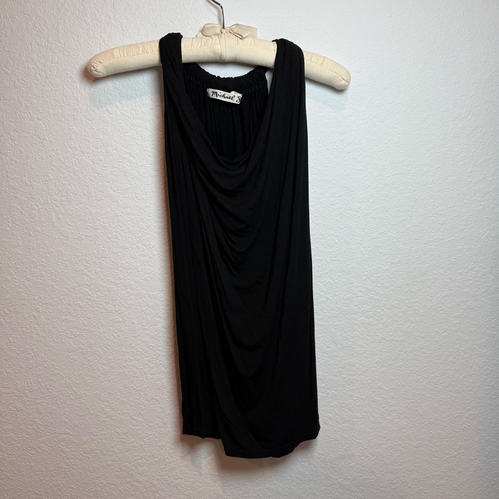 Michael Stars Black Sleeveless Tunic